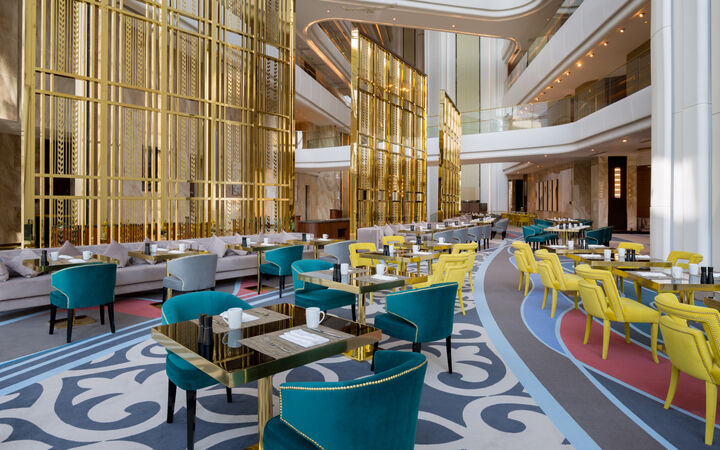 Копия Hilton Астана — золотой пшеничный колос Нур-Султана