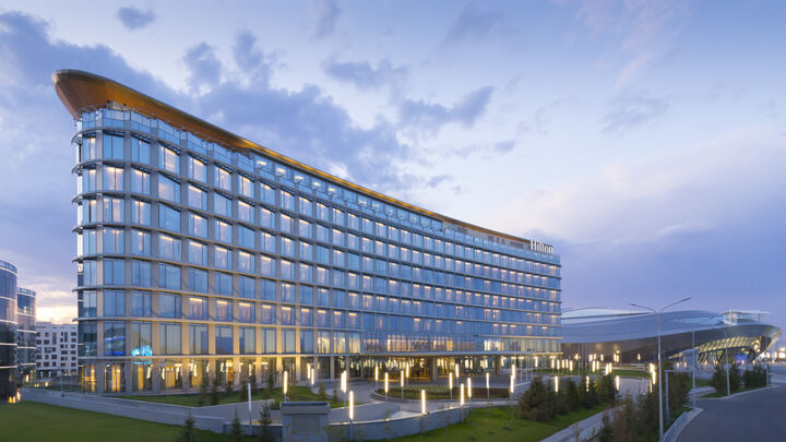 Копия Hilton Astana – a mesmerising hotel furnished by Brabbu