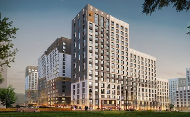 Architectural design of the residential complex ALA-Park. Architectural design, building design services. Architectural bureau INK Architects