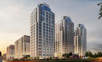 Architectural design of the residential complex Oner. Architectural design, building design services. Architectural bureau INK Architects