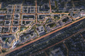 Designing multifunctional complex in Tashkent