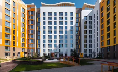 Architectural design process of the residential complex Bi-City Tokyo. Building design services. Architectural bureau INK Architects