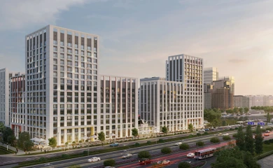 Architectural design of the residential complex Freedom. Building design services. Architectural bureau INK Architects