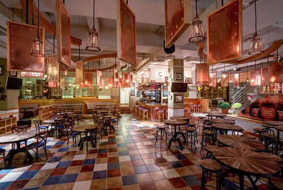 Beer Restaurant "Brewery" | Design interior projects | Portfolio INK-A