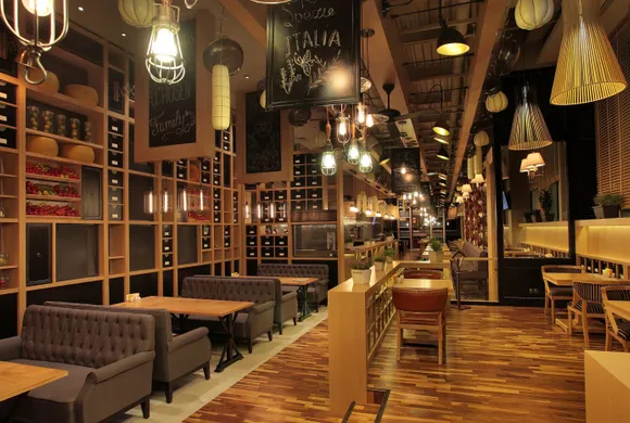 Interior Design Restaurant "Roma Caffe" | INK-A Design Interior Projects
