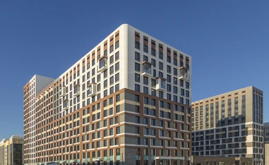 Architectural design of the residential complex Bravo. Architectural design, building design services. Architectural bureau INK Architects