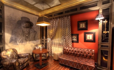 Image: Interior Design Restaurant  Chekhov Cafe