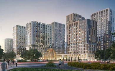 Architectural design of the residential complex Nexpo Trend. Architectural design services. Architectural bureau INK Architects