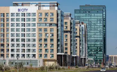 Architectural design of the of the residential complex residential complex Bi City Seoul. Architectural design services. Architectural bureau INK Architects