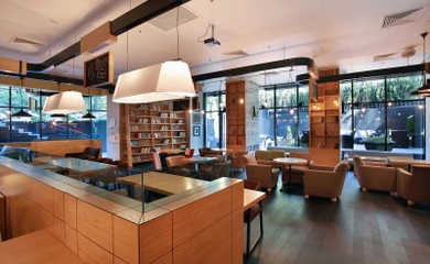 Image: Coffee Shop Interior Design San Francisco