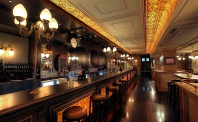 Image: Beer Restaurant Interior Design Line Brew & Di Wang