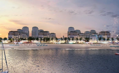 Architectural design of apartments and villas by the Caspian sea Aktau Riviera. Architectural design services. Architectural bureau INK Architects