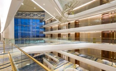 Interior design for the hotel Hilton Astana. Interior design services. Architectural firm INK Architects