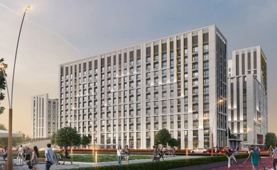 Architectural design of the residential complex Freedom. Building design services. Architectural bureau INK Architects