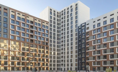 Architectural design of the residential complex Bravo. Architectural design, building design services. Architectural bureau INK Architects