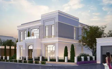 Architectural design of the residential town. Architectural design, interior design services. Architectural bureau INK Architects