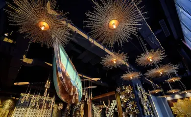 Interior design for the restaurant The Thai. Interior design services. Architectural firm INK Architects