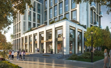 Architectural design of the residential complex Exclusive Opera. Architectural design, building design services. Architectural bureau INK Architects