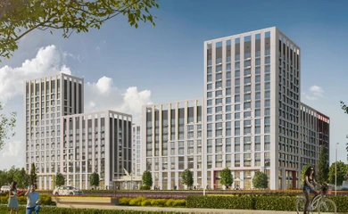 Architectural design of the residential complex Freedom. Building design services. Architectural bureau INK Architects