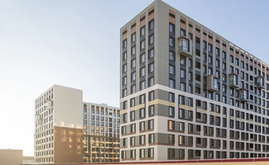 Architectural design of the residential complex Bravo. Architectural design, building design services. Architectural bureau INK Architects