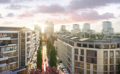 Architectural design of the multifunctional complex Salar city. Building design services. Architectural bureau INK Architects