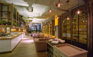 Image: Interior Design Beer Restaurant Brewery