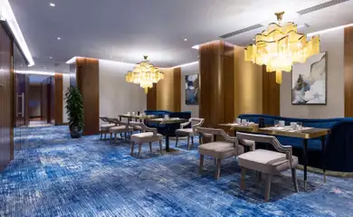 Interior design for the hotel Hilton Astana. Interior design services. Architectural firm INK Architects