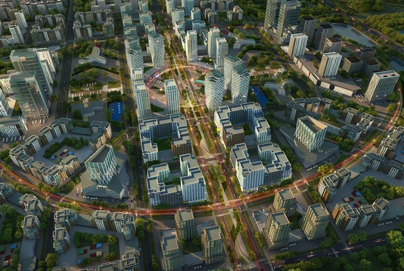 Masterplan Greenline | Urban planning projects | Portfolio INK-A