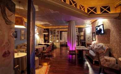 Image: Interior Design Restaurant  Chekhov Cafe