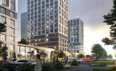 Architectural design of the residential complex Nexpo Trend. Architectural design services. Architectural bureau INK Architectsv