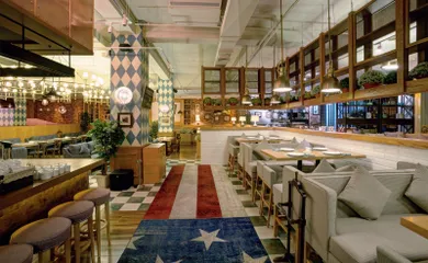 Image: Interior Design Beer Restaurant Brewery