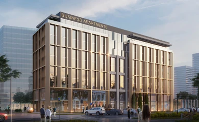 Architectural design of the hotel Apart. Architectural design, hotel design services. Architectural bureau INK Architects