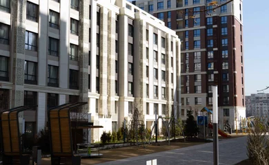 Architectural design concept of the residential complex Amir. Building design services. Architectural bureau INK Architects