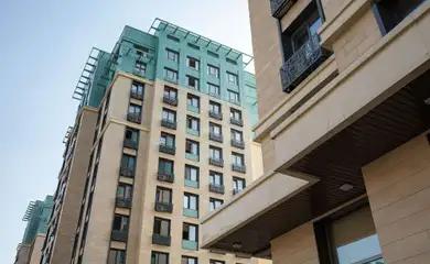 Architectural design of the residental complex Gagarin Park. Architectural design services. Architectural bureau INK Architects