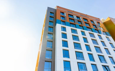 Architectural design process of the residential complex Bi-City Tokyo. Building design services. Architectural bureau INK Architects