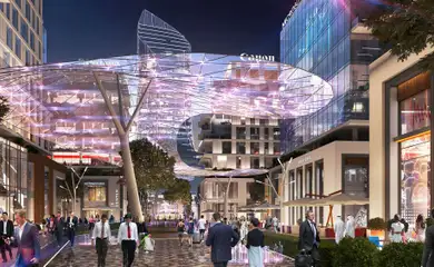 Architectural design of the multifunctional complex City Walk Apartment. Building design services. Architectural bureau INK Architects