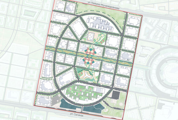 Masterplan Greenline | Urban planning projects | Portfolio INK-A