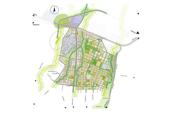 Turksib Masterplan | Urban planning projects | Portfolio INK-A
