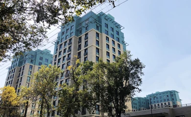 Architectural design of the residental complex Gagarin Park. Architectural design services. Architectural bureau INK Architects