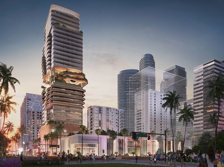 Brickell Lux is a new project by INK Architects in Miami