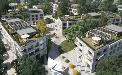 Architectural design of the of the creative hub Acast. Architectural design services. Architectural bureau INK Architects