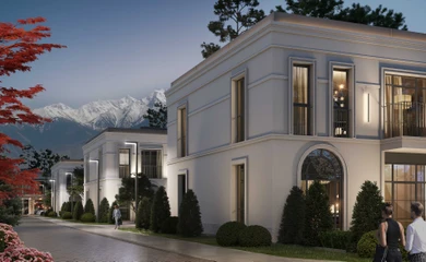 Architectural design of the multifunctional complex Ermensay village. Architectural design services. Architectural bureau INK Architects