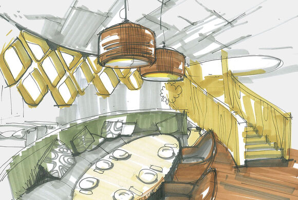 Interior Design Restaurant "Arnau" | INK-A Design Interior Projects