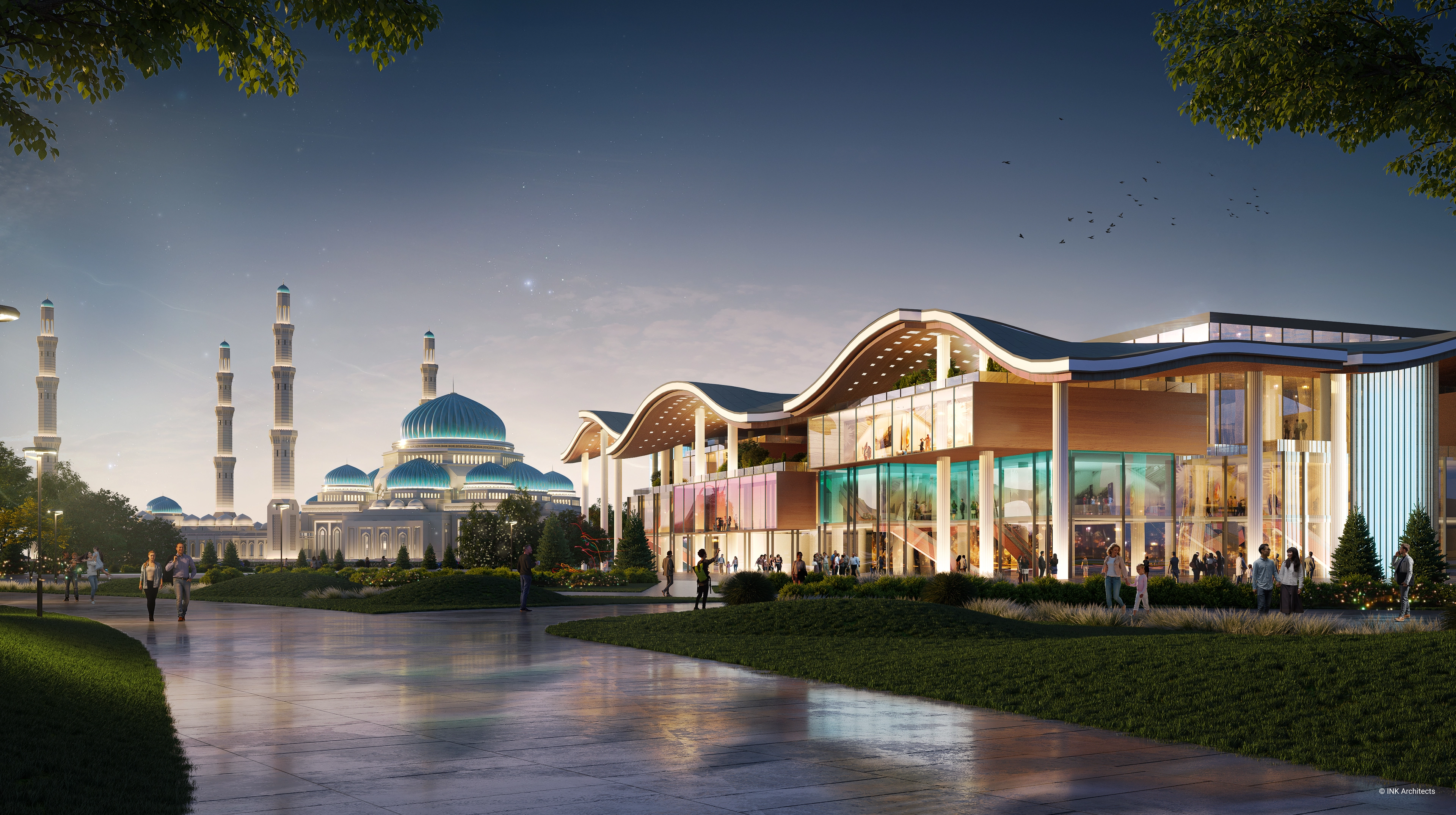 Central Mosque library