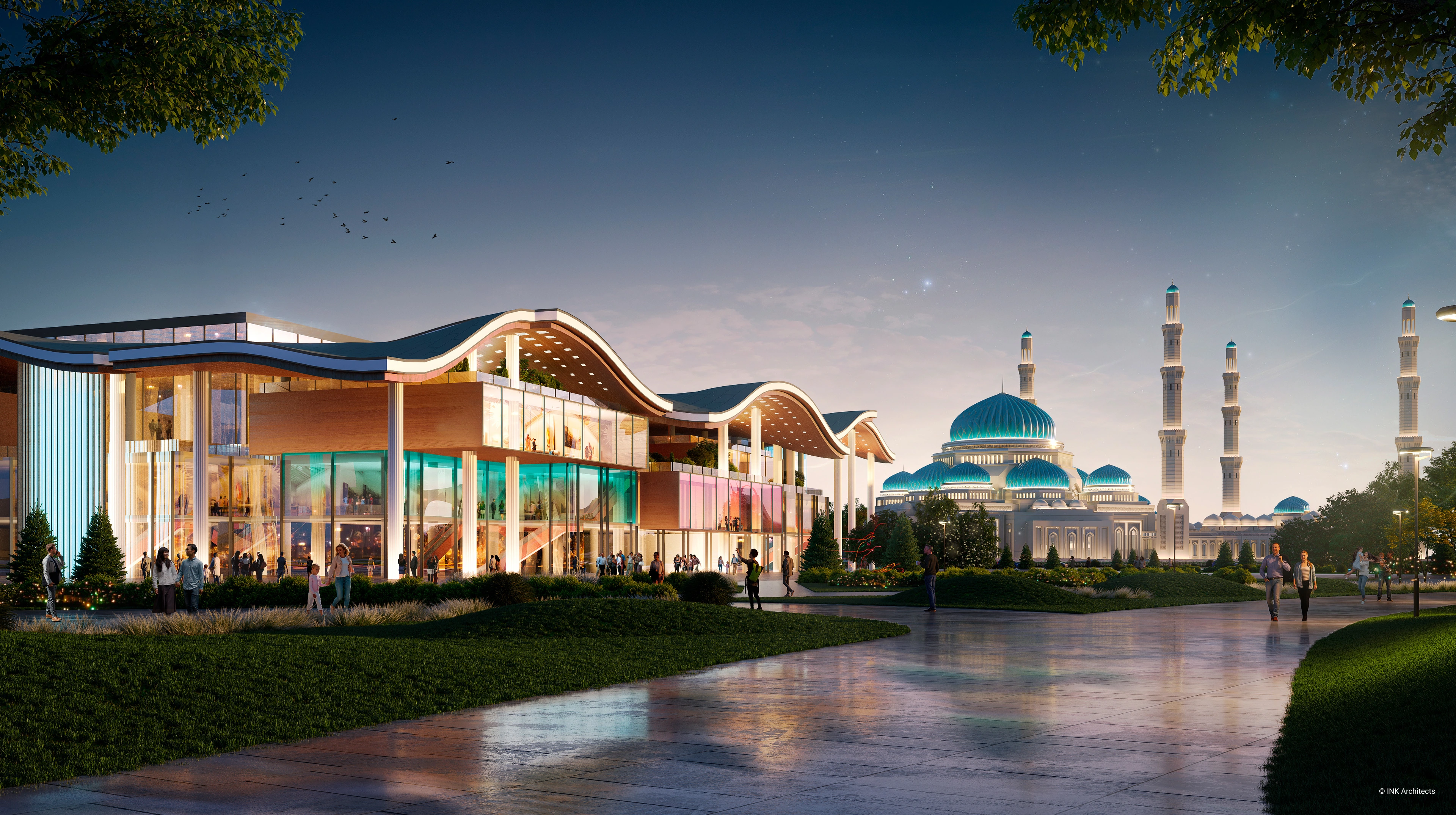 Central Mosque library