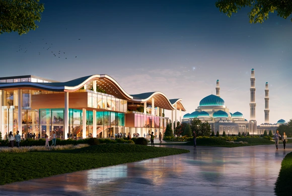 Central Mosque library | Architectural projects | Portfolio INK-A