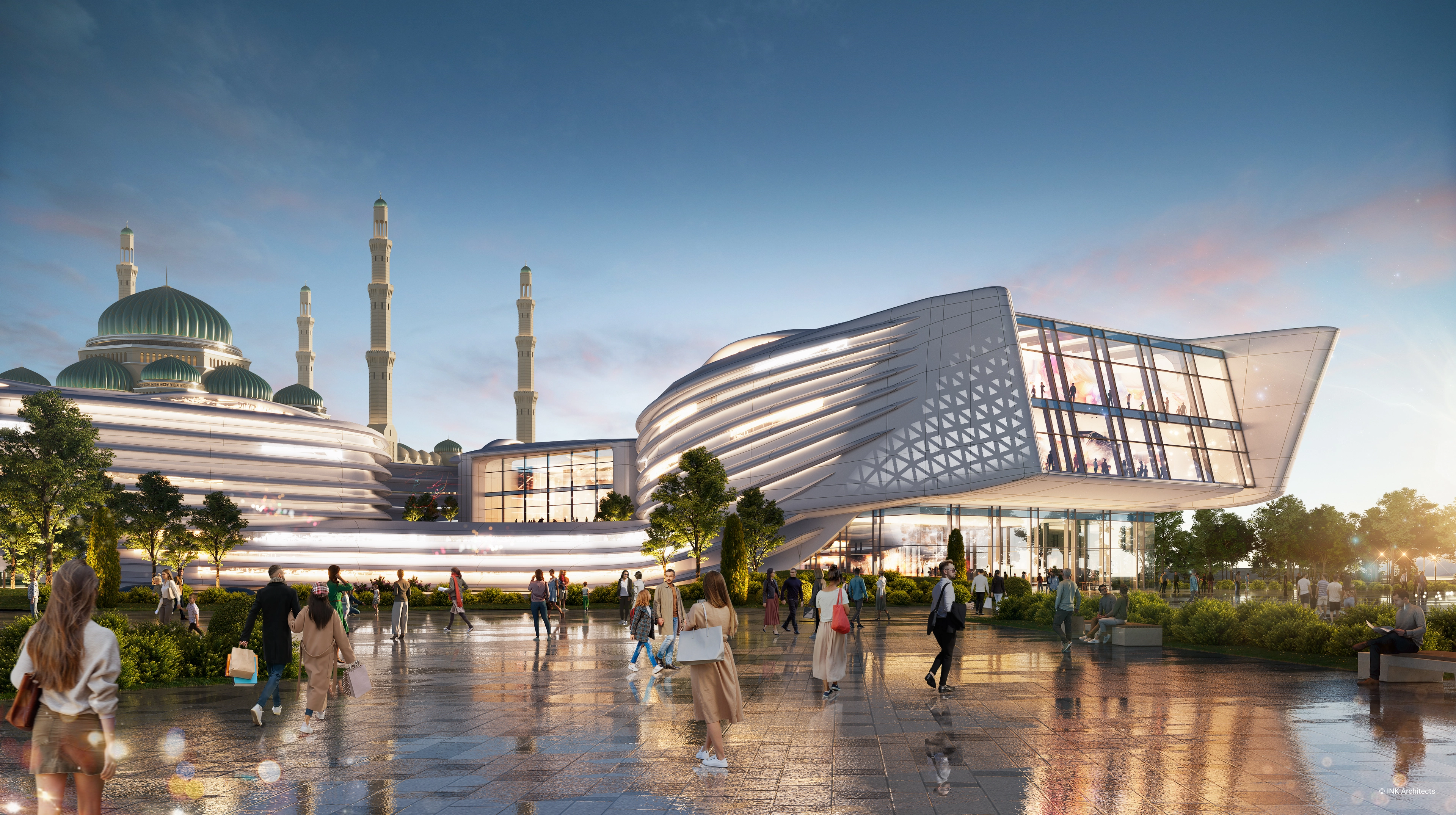 Central Mosque library