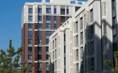 Architectural design concept of the residential complex Amir. Building design services. Architectural bureau INK Architects