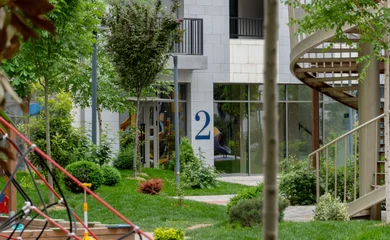 Architectural design of the residential complex NRG Oybek. Architectural design services. Architectural bureau INK Architects