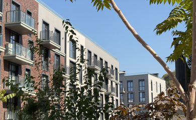 Architectural design of the residential complex Koktobe City. Architectural design services. Architectural bureau INK Architects